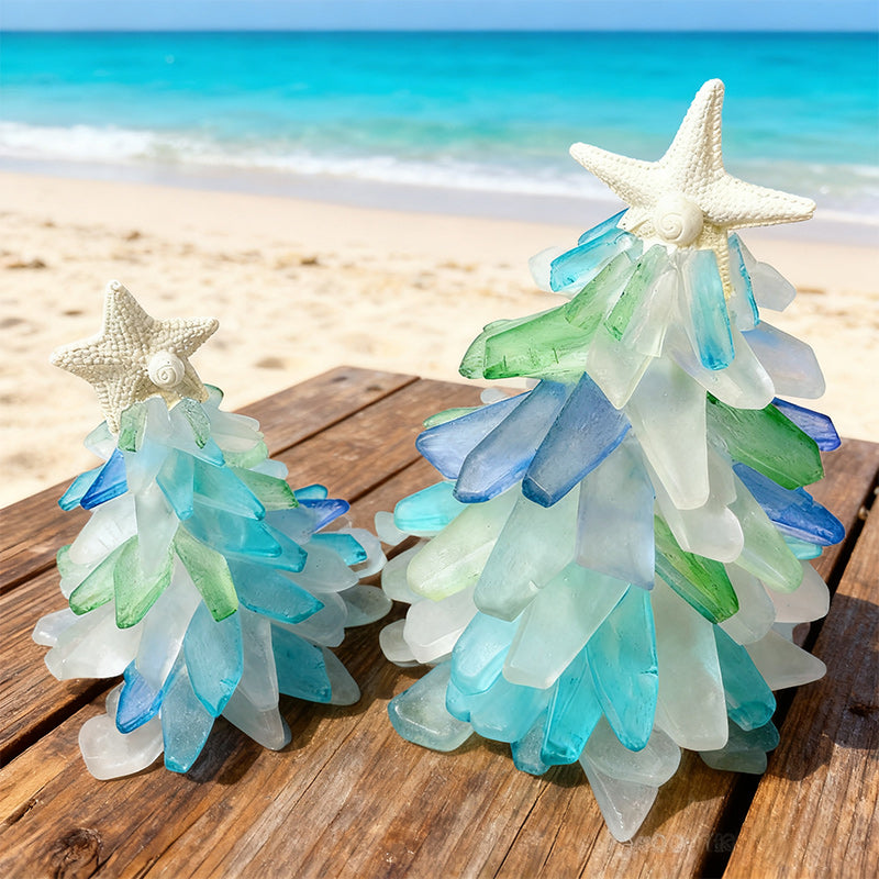 Handmade LED Resin Christmas Tree β Coastal Glow for the Holidays