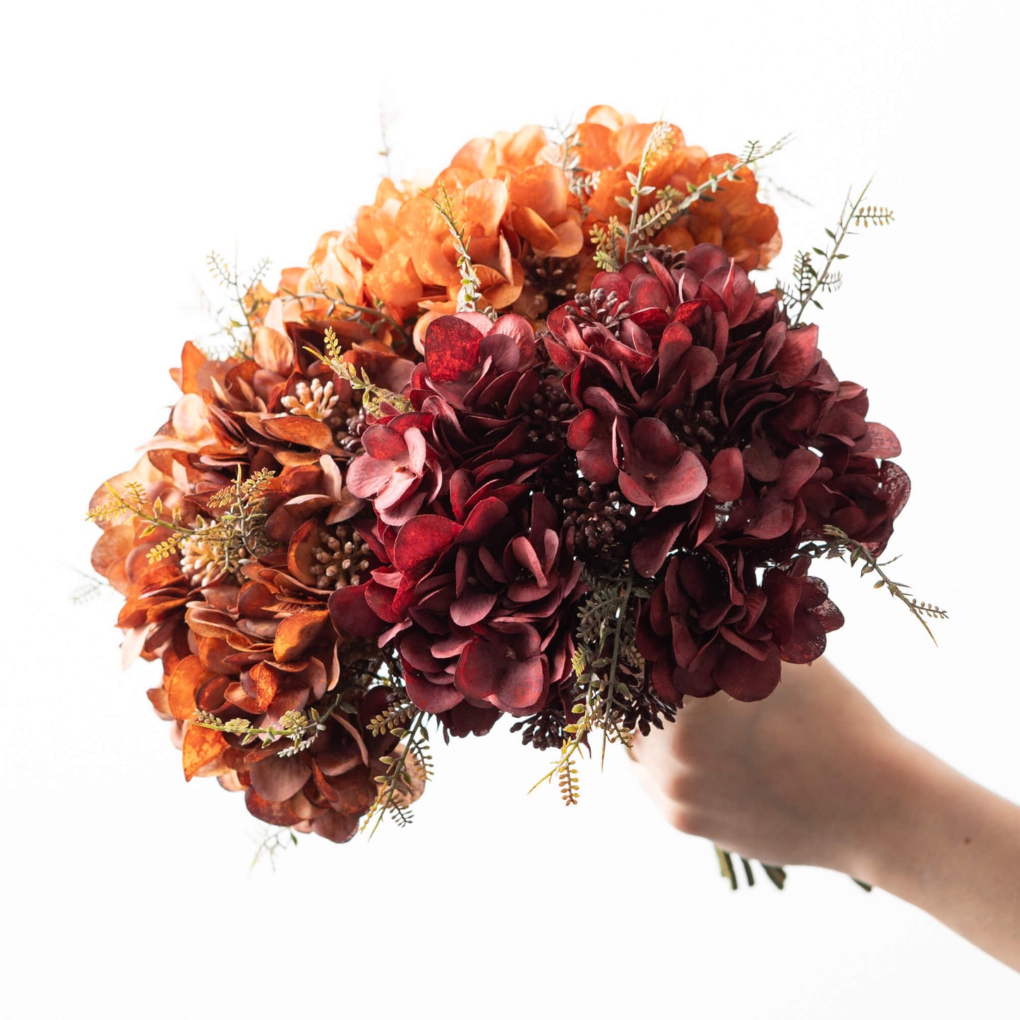 5 Stem Hydrangea Bundle - 3 Colors