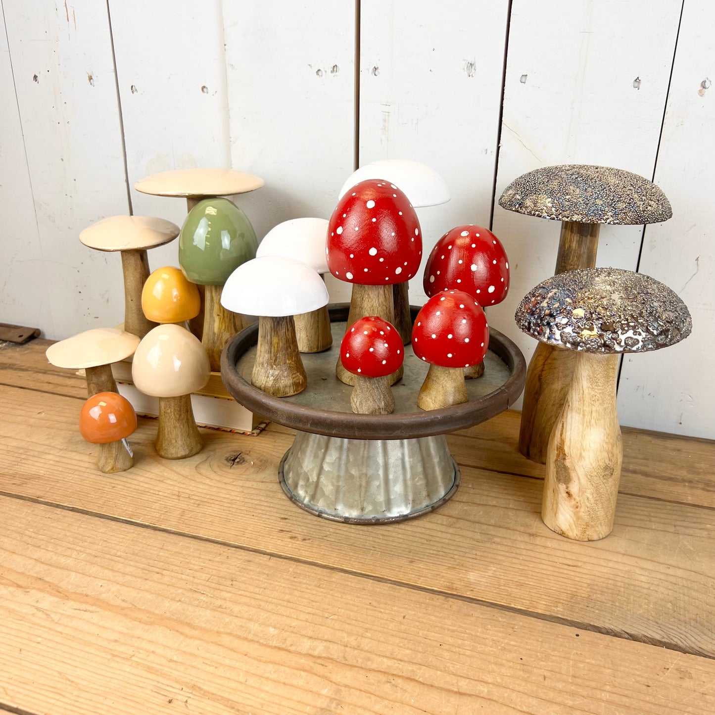 Metallic Mushrooms