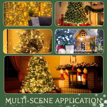 ✨40% OFF EARLY CHRISTMAS SALE🎄 Copper Wire Firecracker Light String – Perfect for Home Holiday Decor🎁