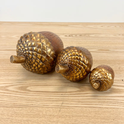 Gold Topped Acorns