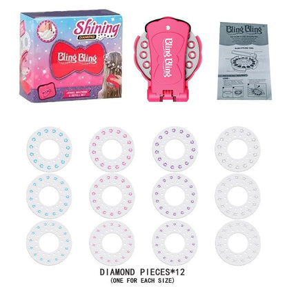 ✨ Glitter Diamond Styling Tools Set — The Perfect Christmas Gift for Every Girl!