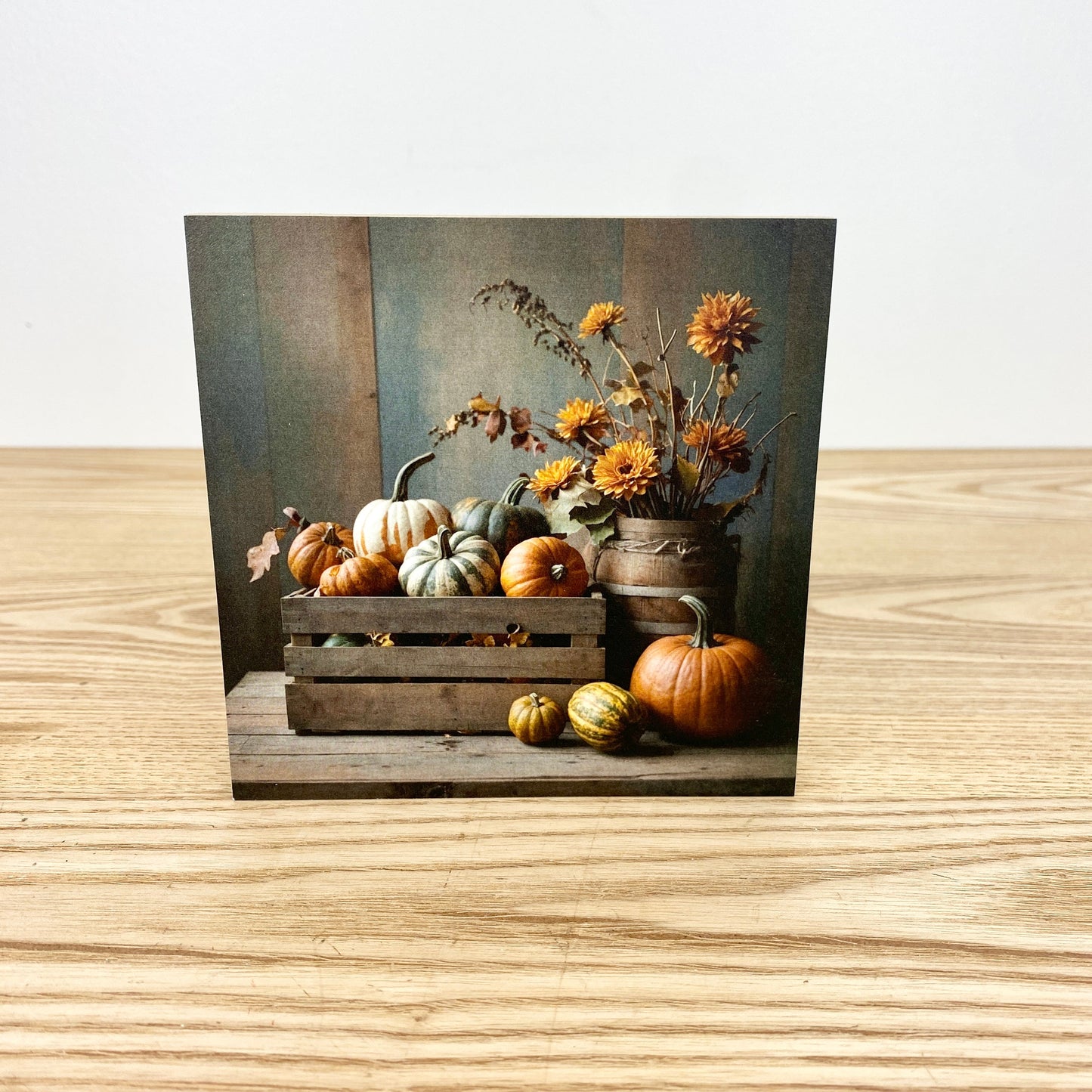 Fall Wooden Blocks
