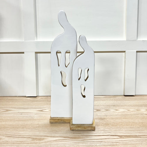 Reversible Wooden Ghosts