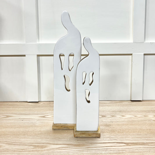 Reversible Wooden Ghosts