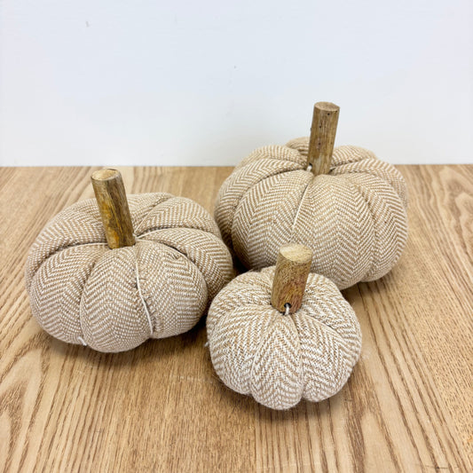Beige Pumpkin - 3 Sizes