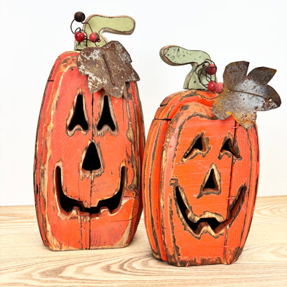 Autumn Carved Reclaimed Wood Artisan Collection