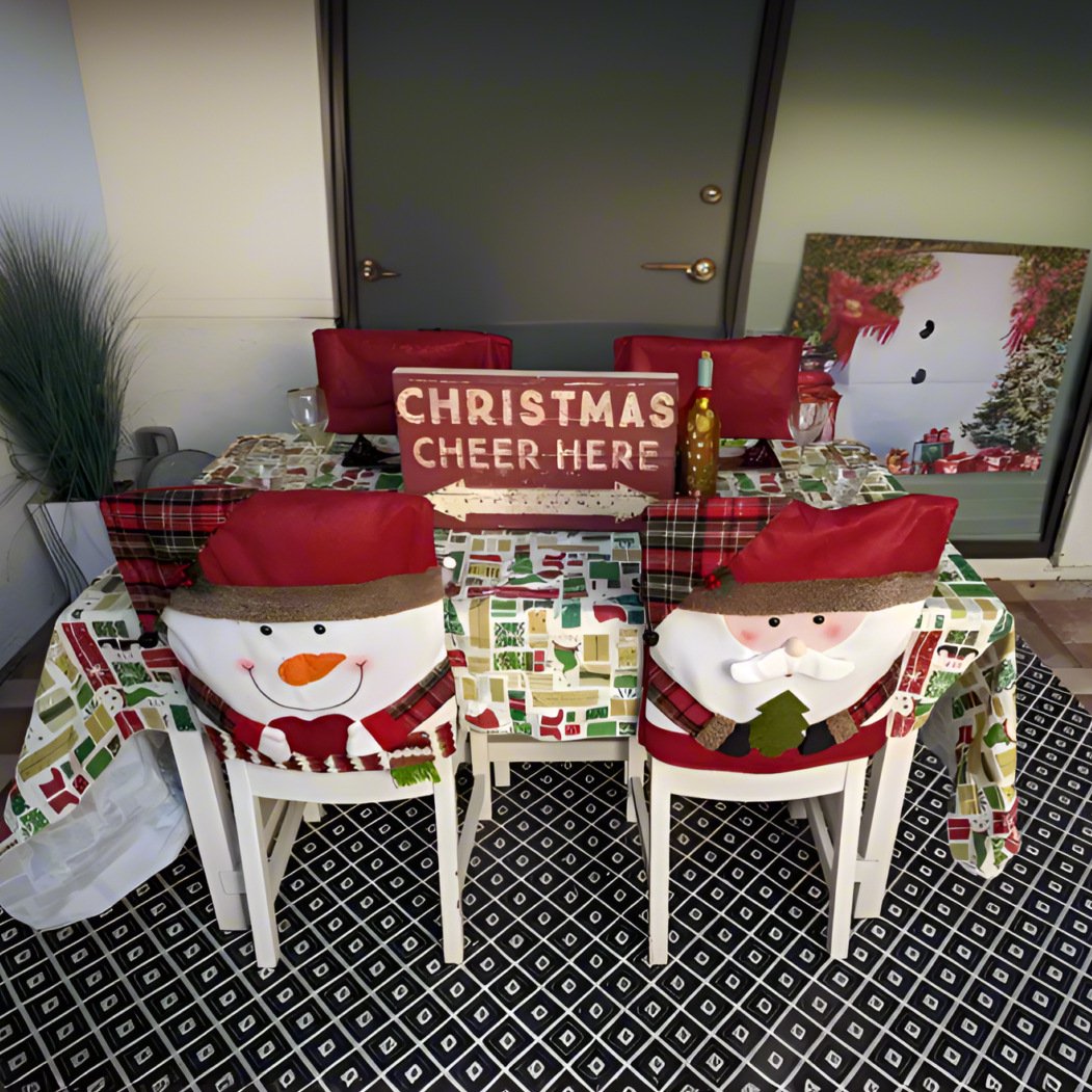 🌟Last day to get 49% off💥Cute Christmas Themed Chair Cover🎄