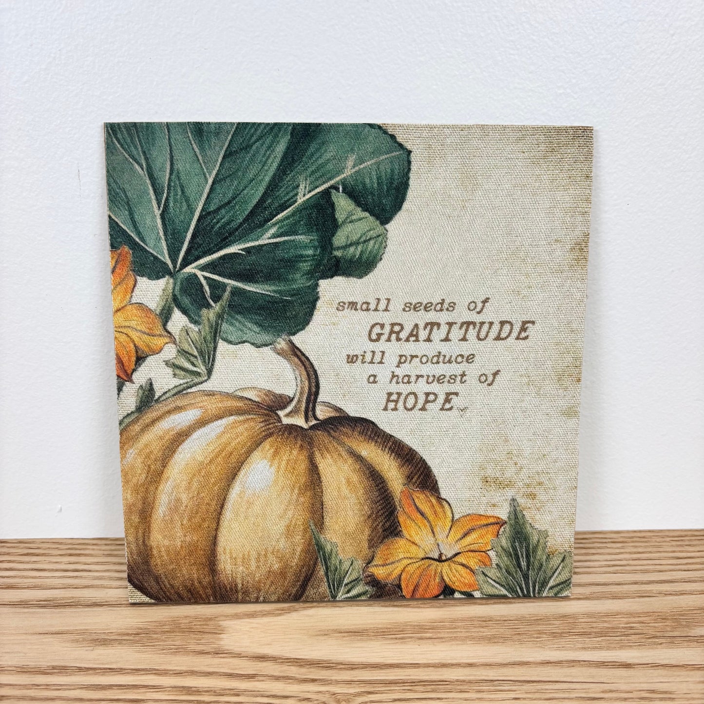 Fall 7” x 7” Canvas