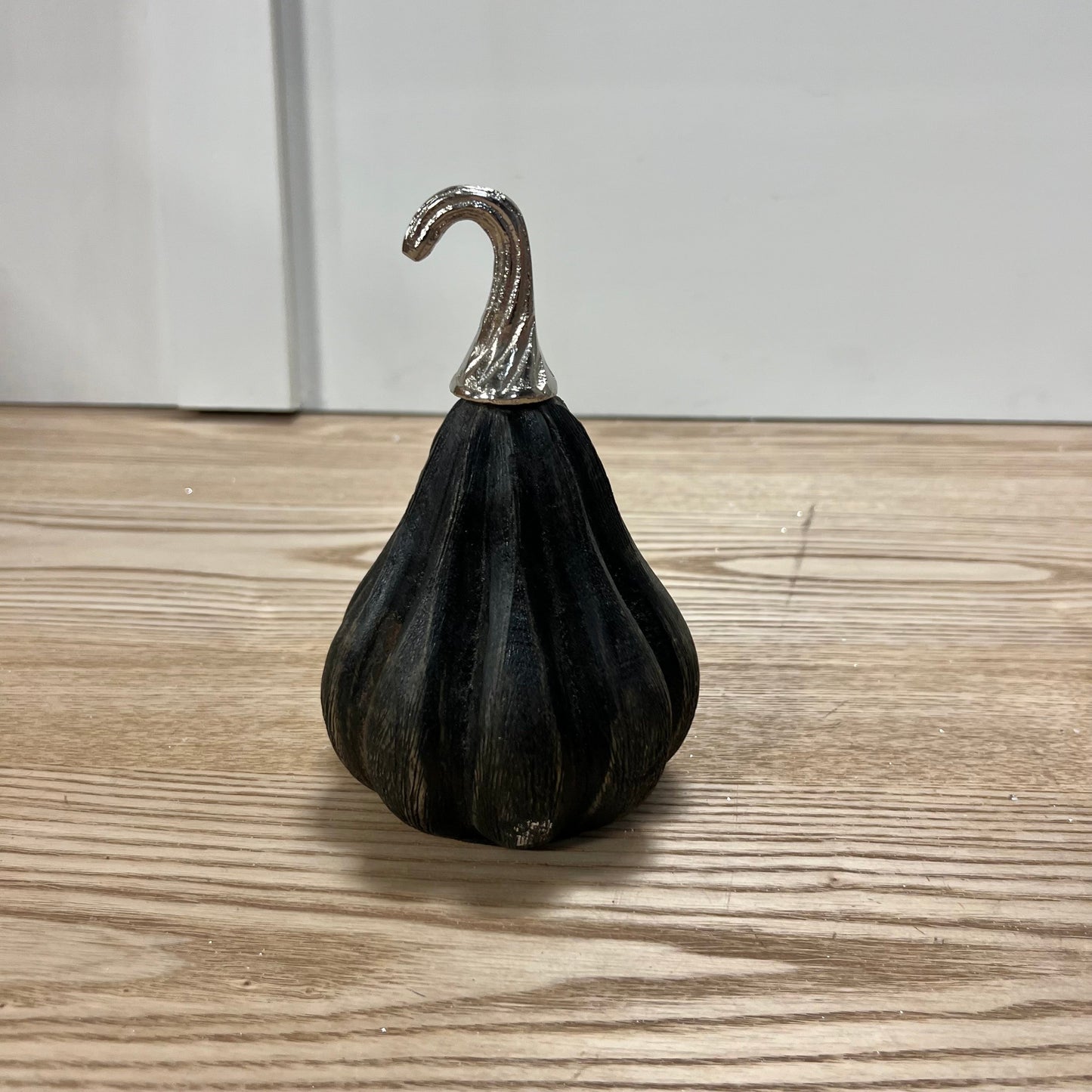 Black Distressed Wooden Pumpkins