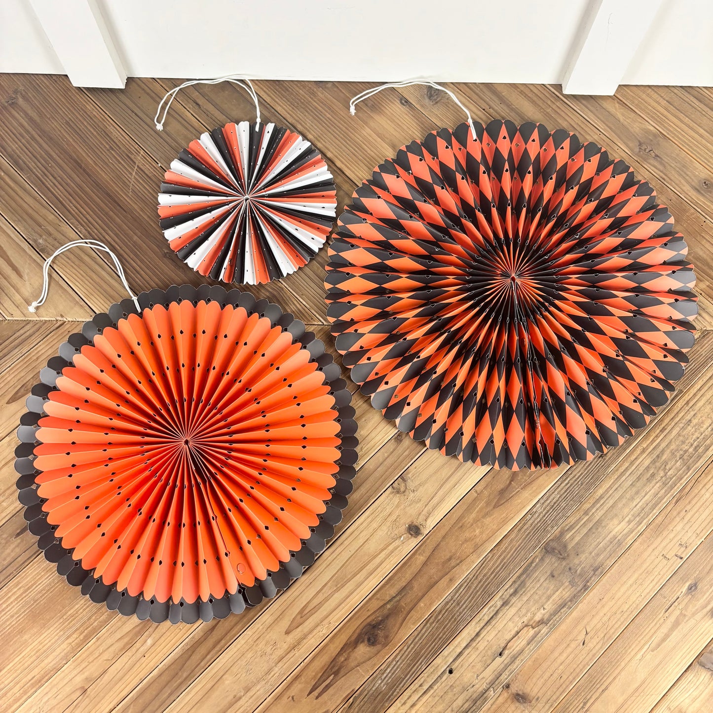 Spellbound Paper Fan Decor - Set of 3