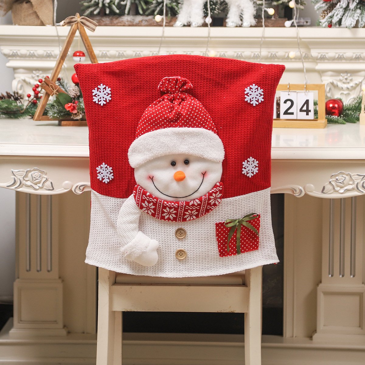 🌟Last day to get 49% off💥Cute Christmas Themed Chair Cover🎄