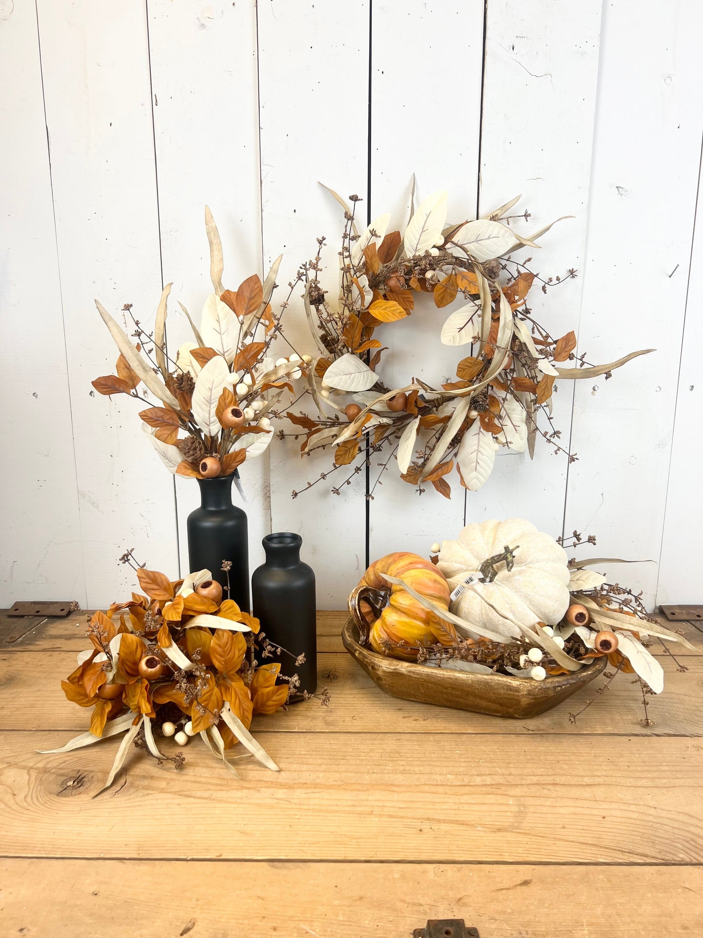 Cream and Orange Fall Collection