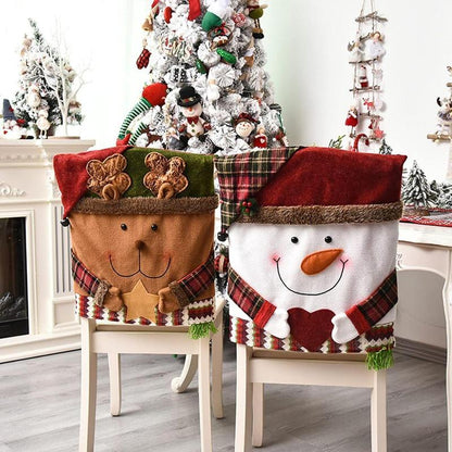 🌟Last day to get 49% off💥Cute Christmas Themed Chair Cover🎄