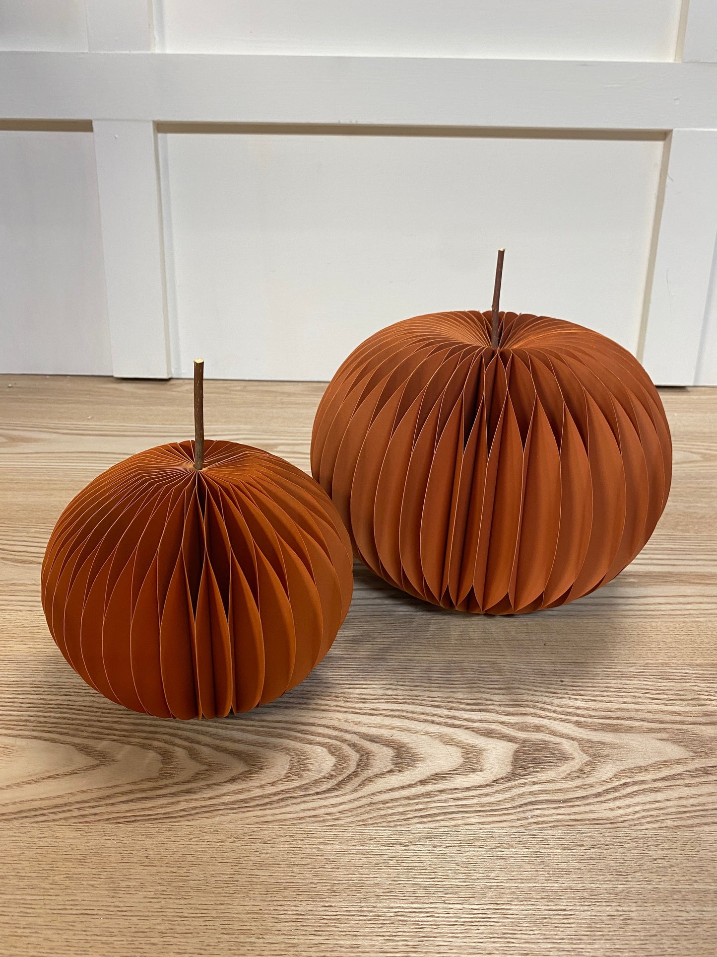 Orange Paper Pumpkins