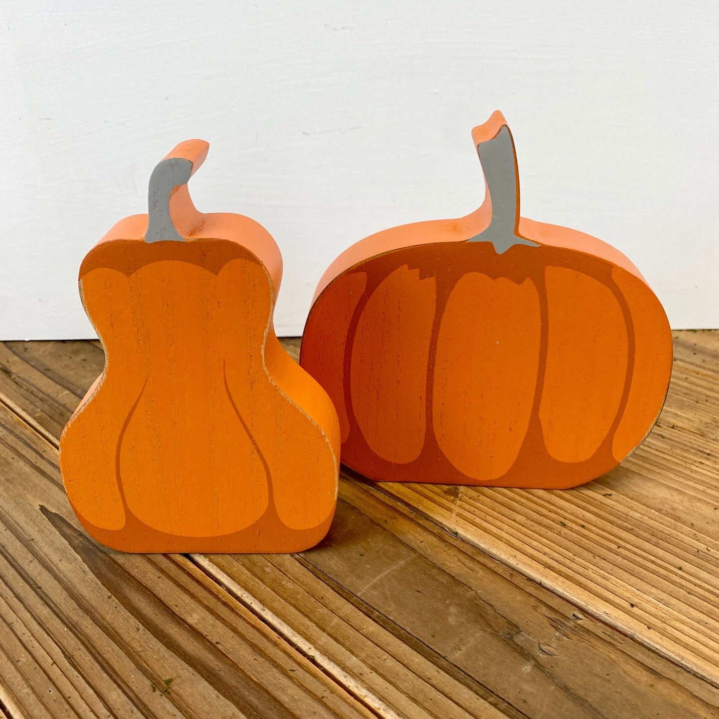 Wood Pumpkins- 2 shapes