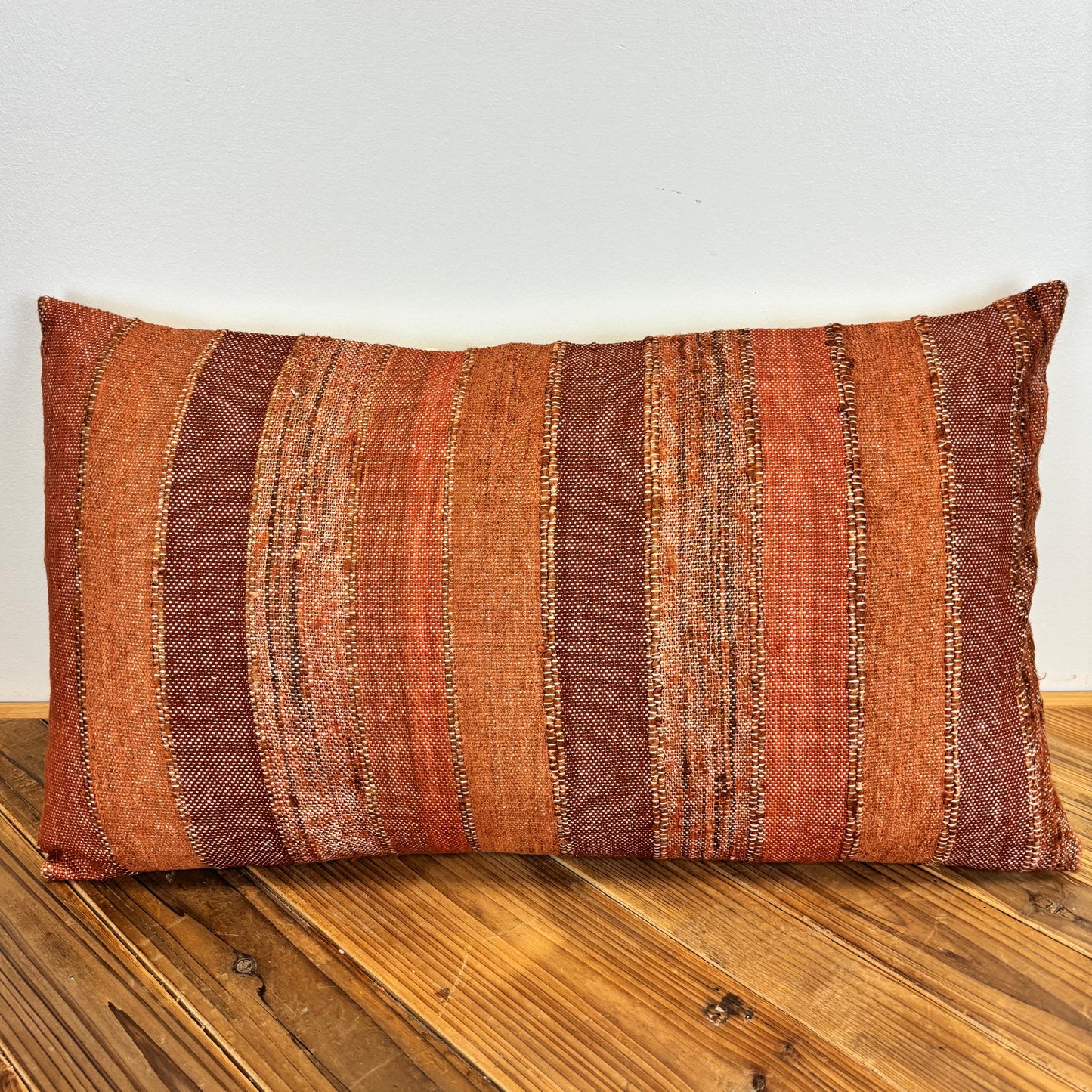 Woven Blend Striped Pillow