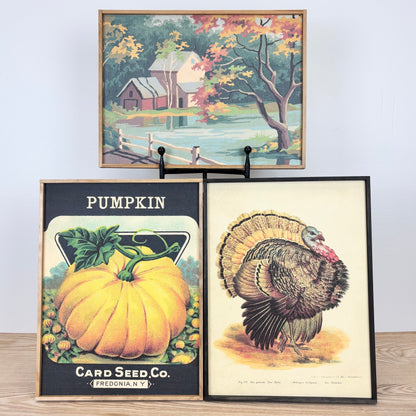 Fall Vintage Prints