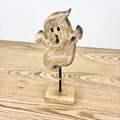 Carved "Spooky" Ghost - 2 Sizes