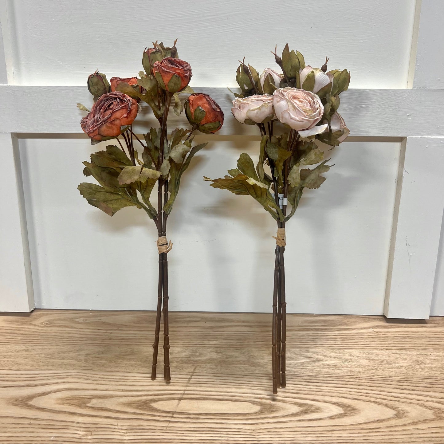 Faux Dried Ranunculus Bundles