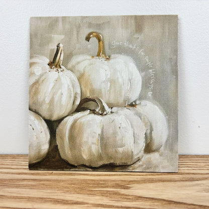 Fall 7” x 7” Canvas