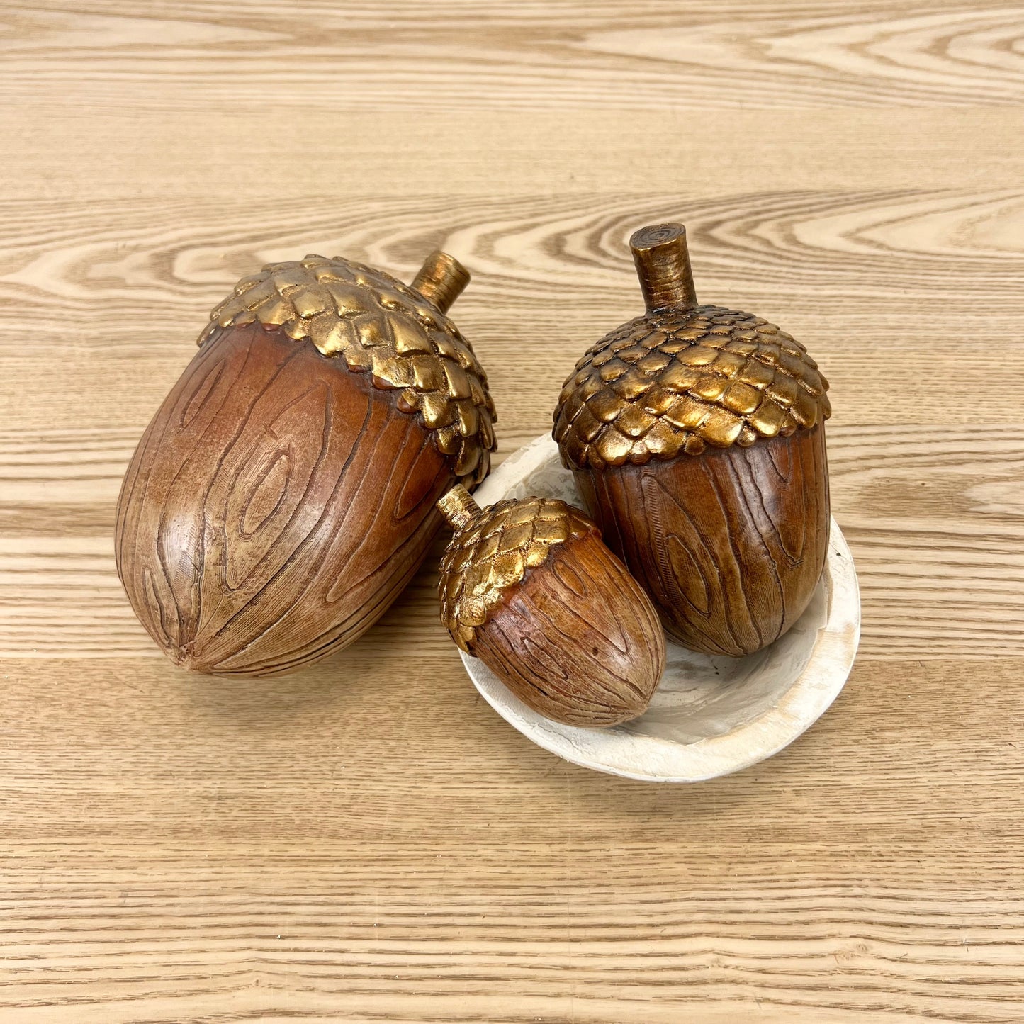 Gold Topped Acorns
