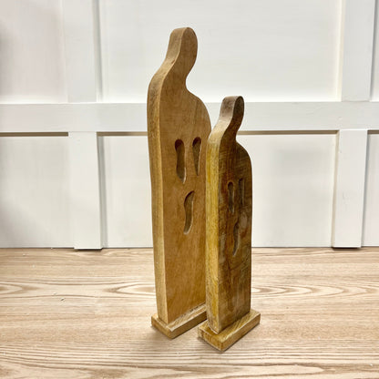 Reversible Wooden Ghosts
