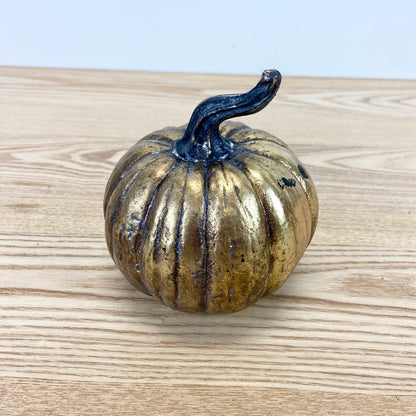 Gold Resin Pumpkins