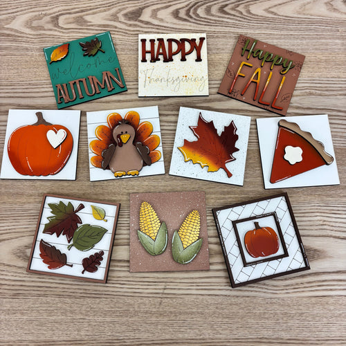Fall Local Artisan Tiles & Frames