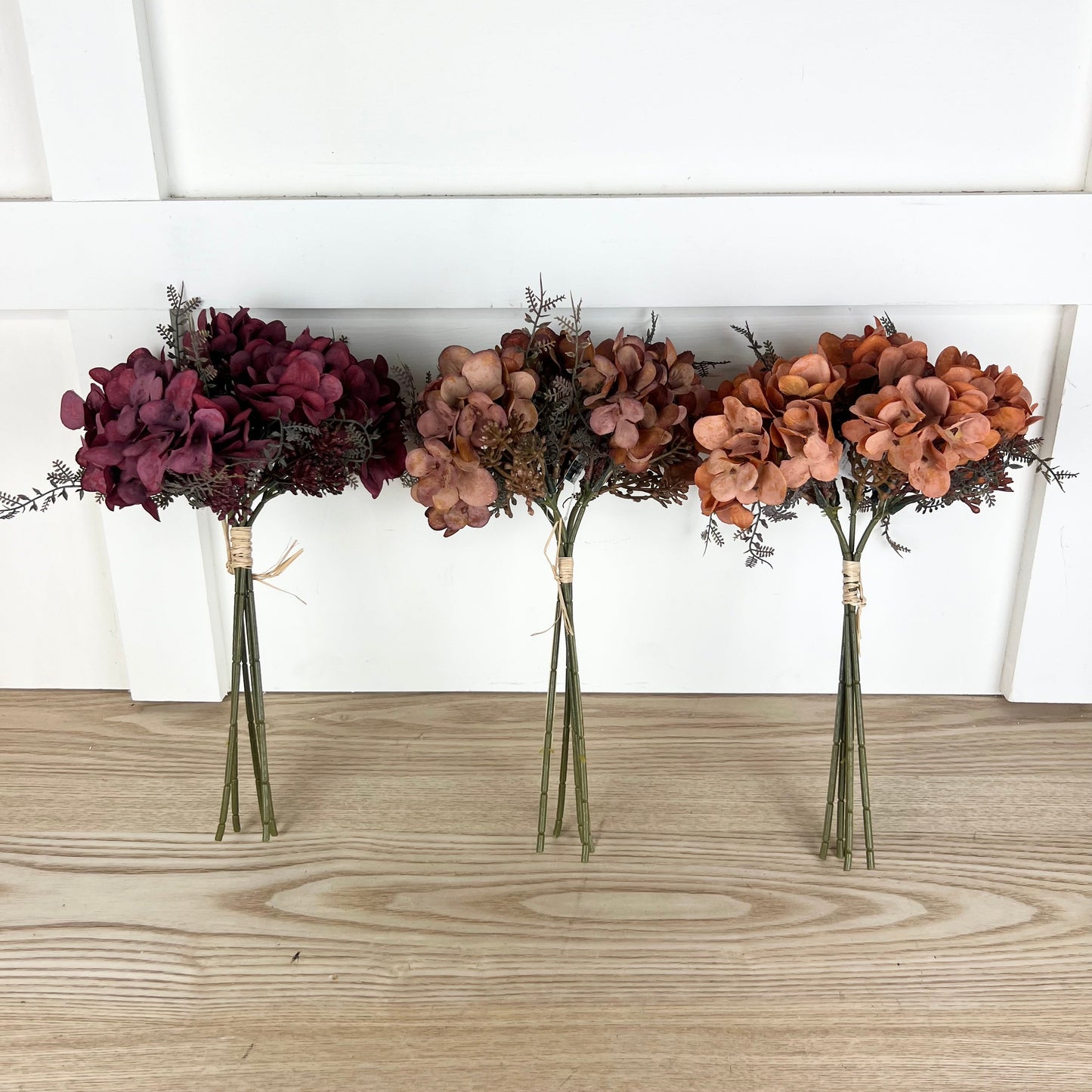 5 Stem Hydrangea Bundle - 3 Colors
