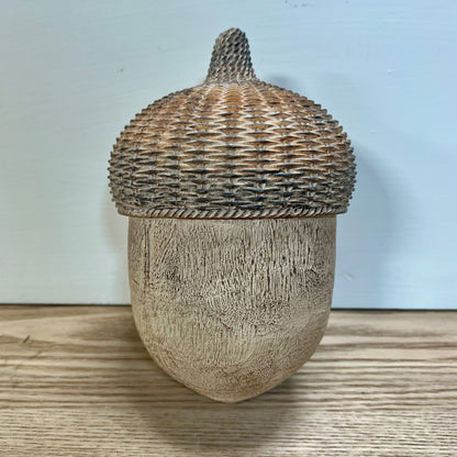 Woven Resin Acorns