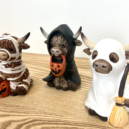 Halloween Highland Cows, three styles available