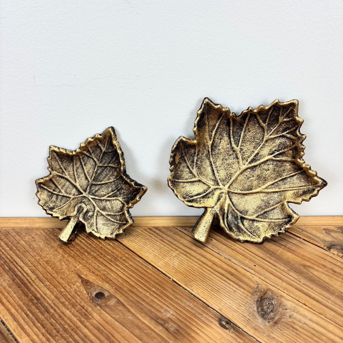 Autumn Leaf Trinket Dish - Set of 2