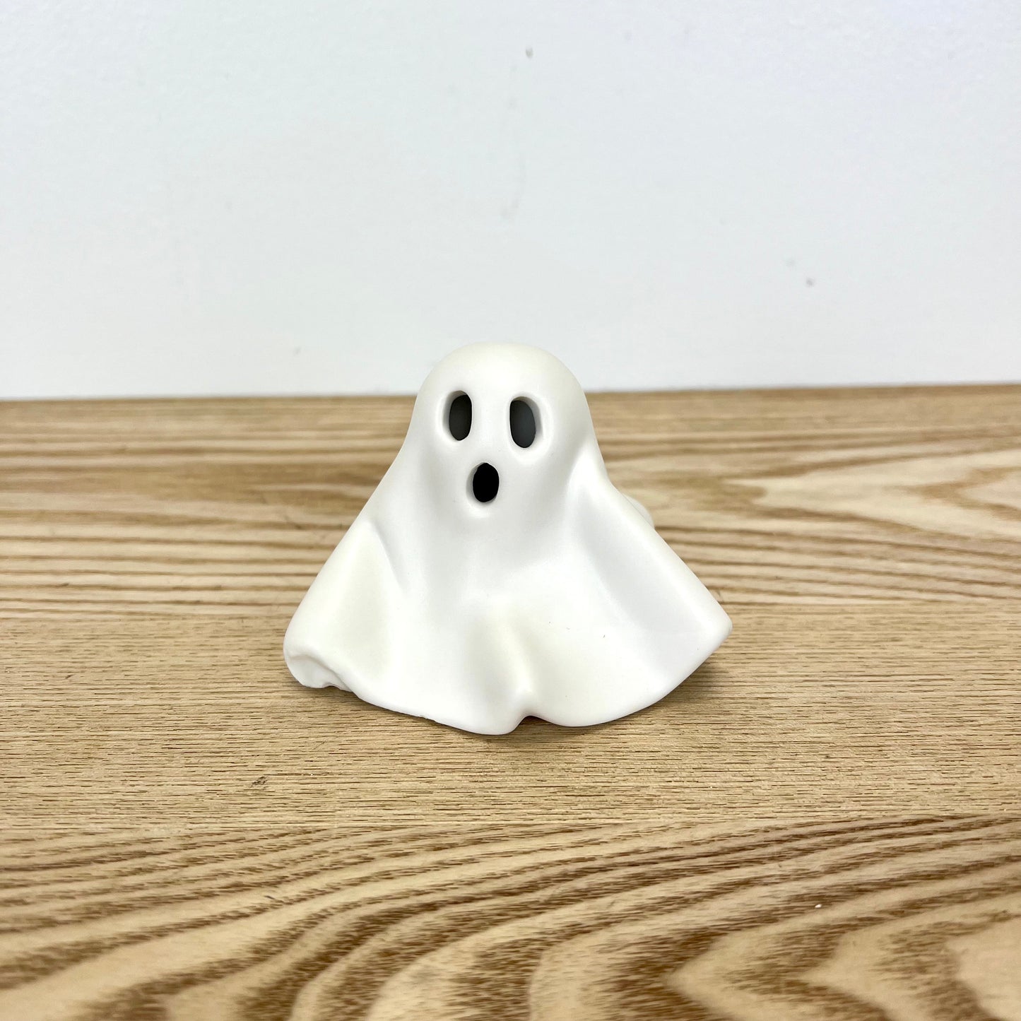 Stoneware Ghost with LED Light