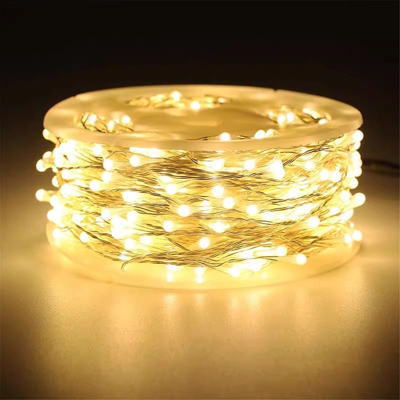 ✨40% OFF EARLY CHRISTMAS SALE🎄 Copper Wire Firecracker Light String – Perfect for Home Holiday Decor🎁