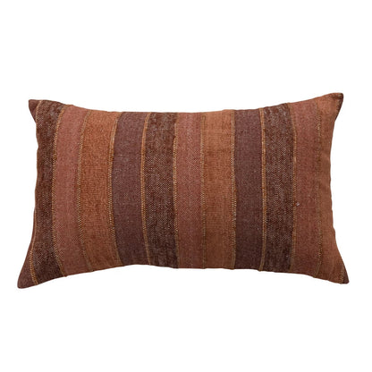 Woven Blend Striped Pillow