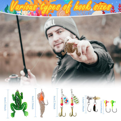 🎣 Fishing Advent Calendar 2025 (Limited Edition) -A Daily Surprise of Premium Fishing Treasures