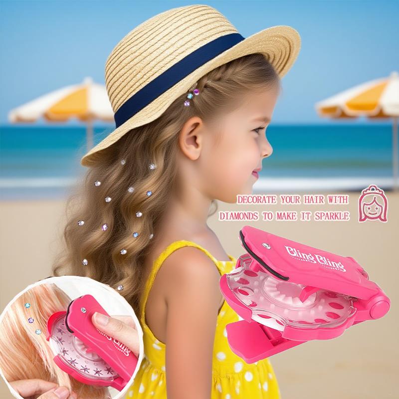 ✨ Glitter Diamond Styling Tools Set — The Perfect Christmas Gift for Every Girl!