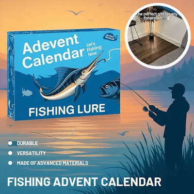 🎣 Fishing Advent Calendar 2025 (Limited Edition) -A Daily Surprise of Premium Fishing Treasures