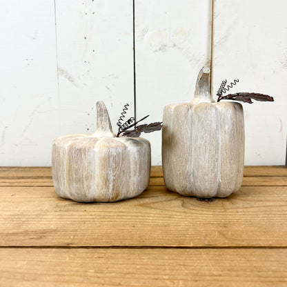 Neutral Resin Pumpkins