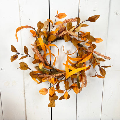 Vibrant Orange Fall Leaf Collection