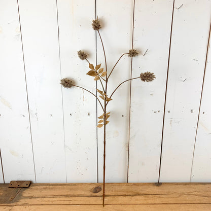 Faux Dried Thistle Stems
