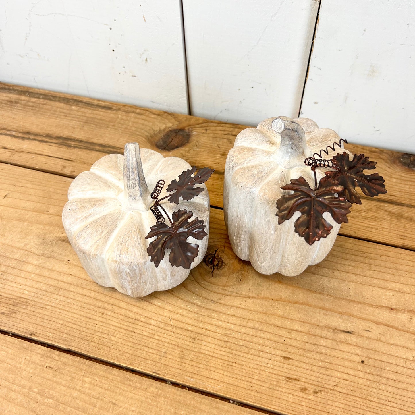 Neutral Resin Pumpkins
