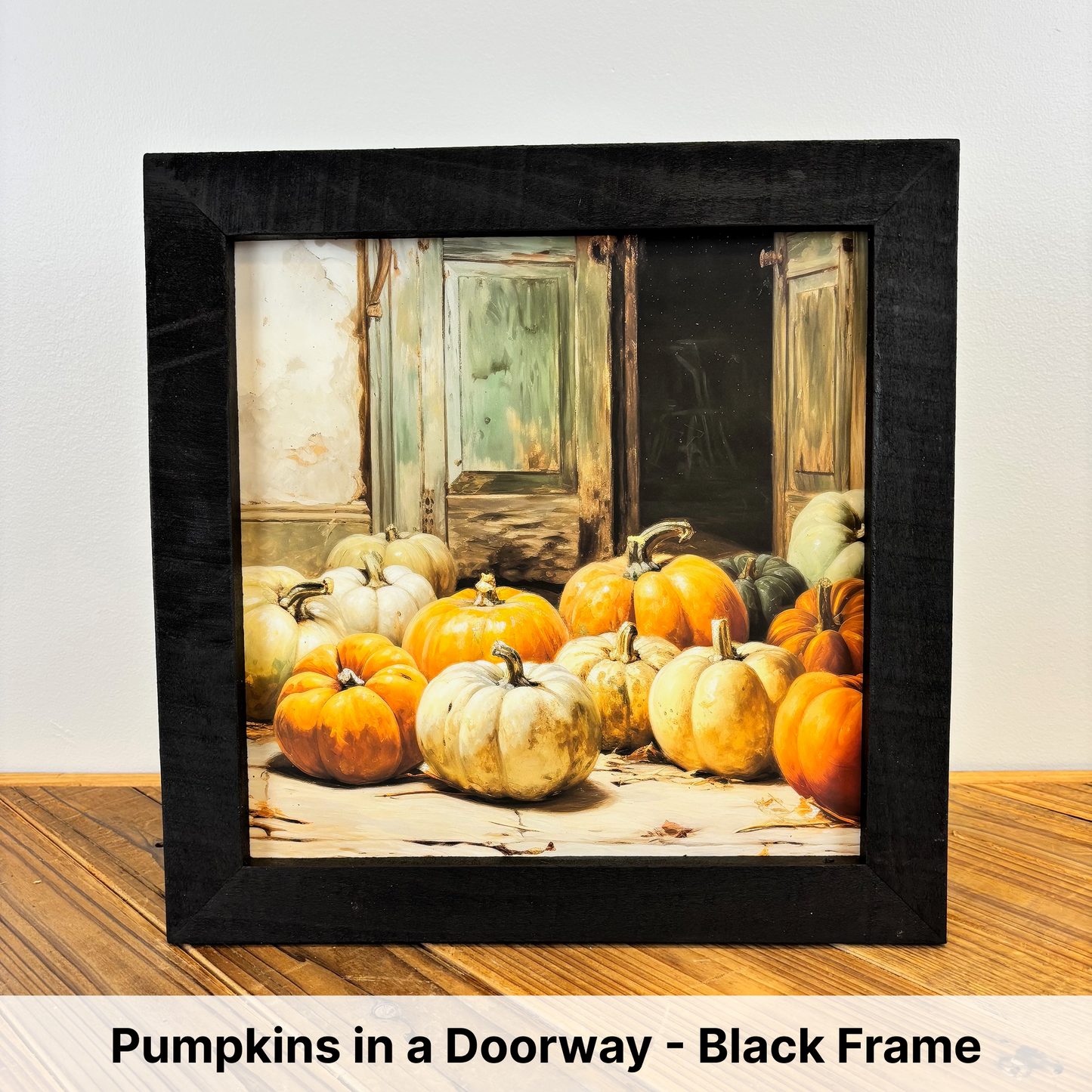 Fall Framed Wall Art - Large Square