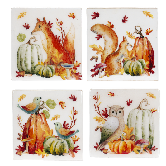 Harvest Critter Block - 4 Styles