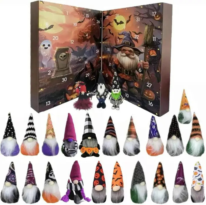 🎃 Halloween Gnome Countdown Calendar 2025