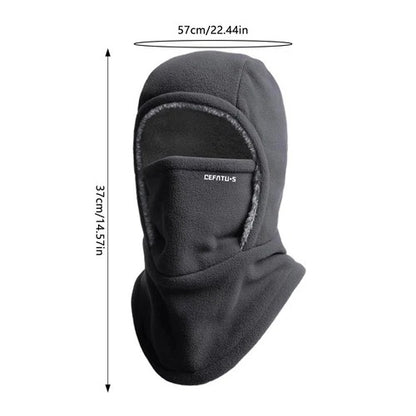 🔥Winter Warm 3-in-1 Fleece Balaclava – Full Face Mask, Hat & Neck Cover