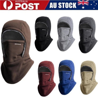 🔥Winter Warm 3-in-1 Fleece Balaclava – Full Face Mask, Hat & Neck Cover