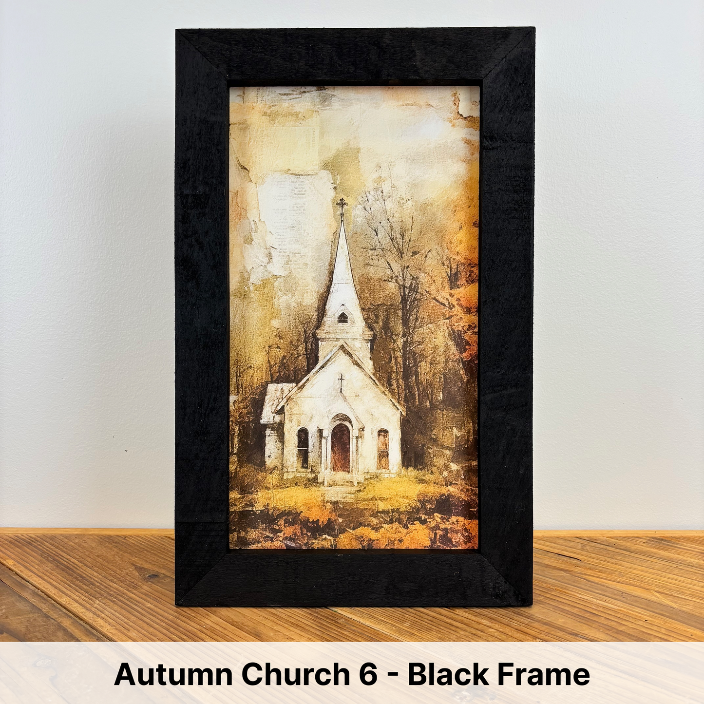 Fall Framed Wall Art - Small Rectangle
