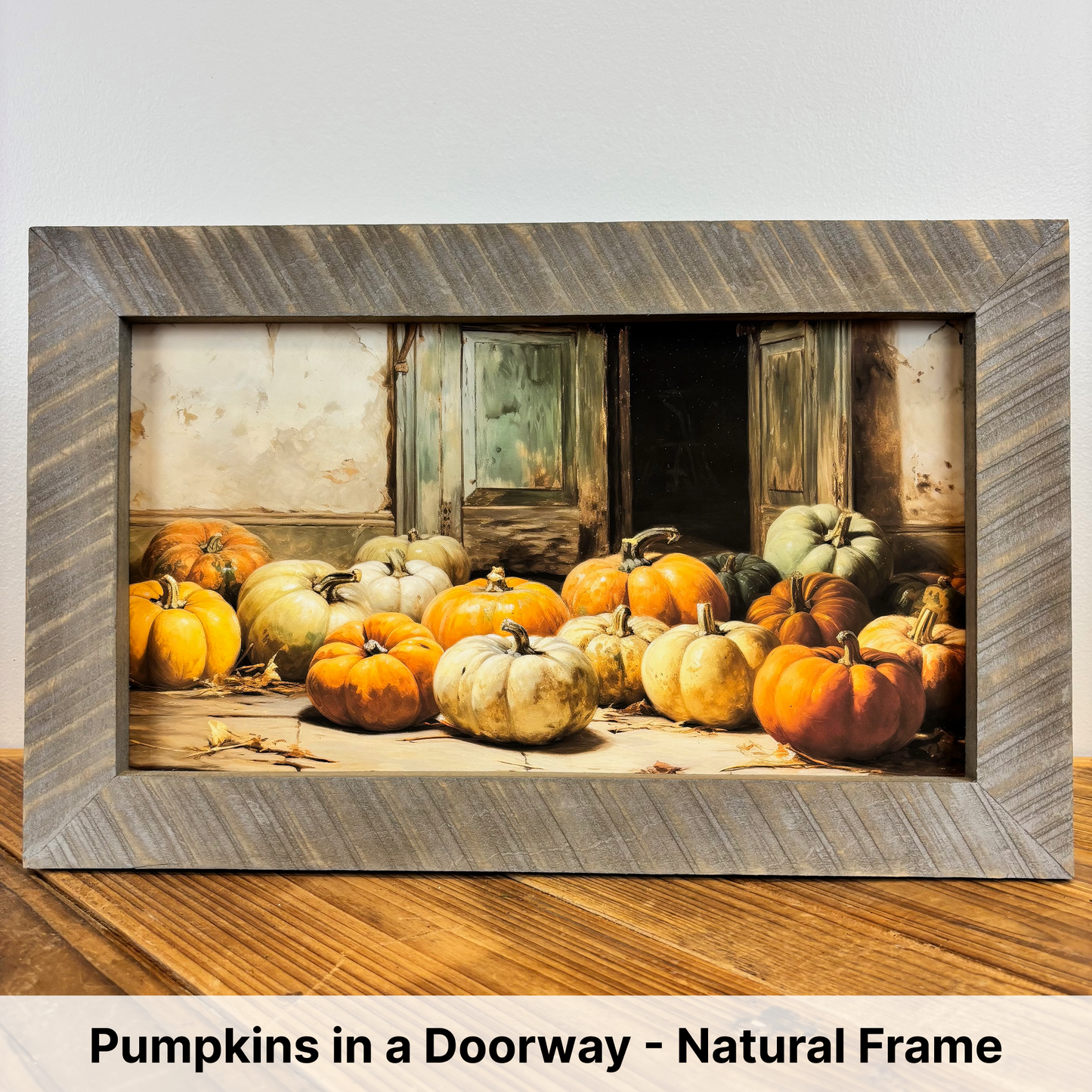 Fall Framed Wall Art - Small Rectangle